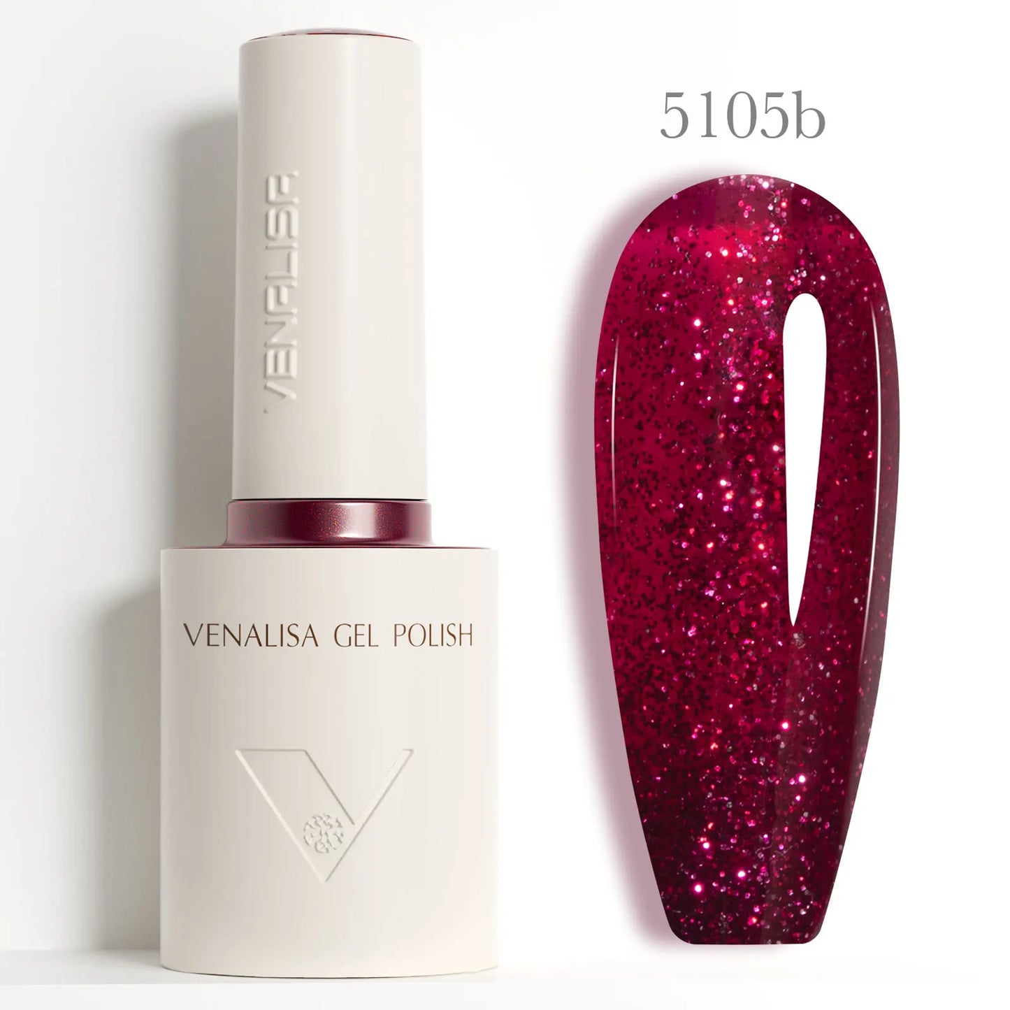 Venalisa V6 Nail Gel Polish Hema Free TPO Free Ultra Red Color Cat Eye Soak Off UV LED Semi Permanent Long Wear Diamond Top 10ml