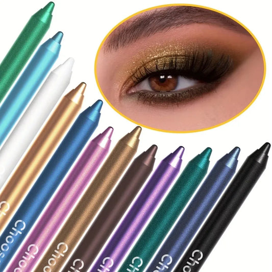 Twelve Piece Shimmer Eyeliner Set