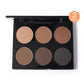Six Color Contour Palette