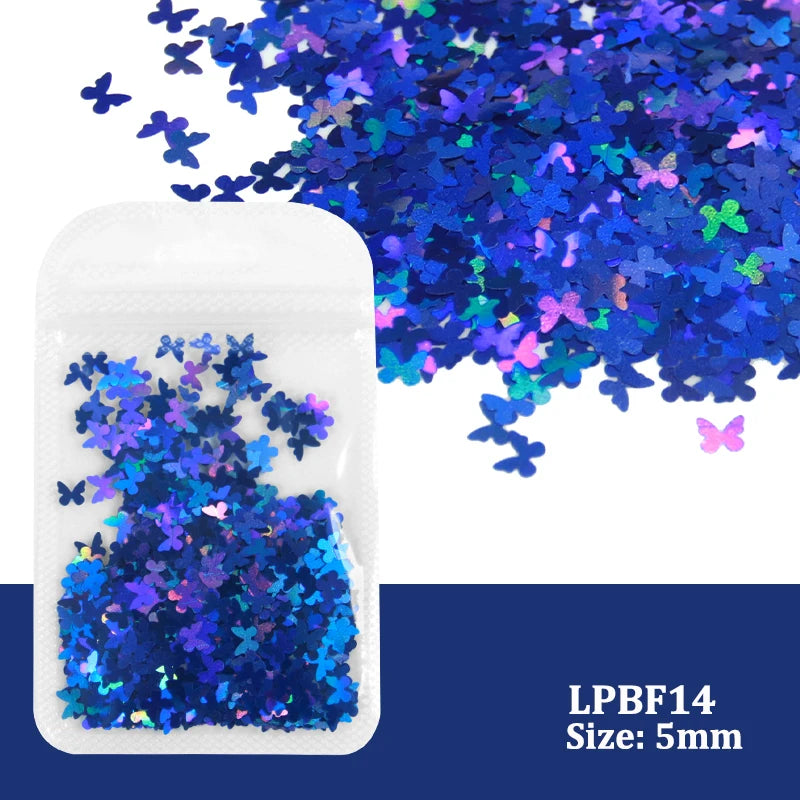 Holographic Nail Glitter Flakes