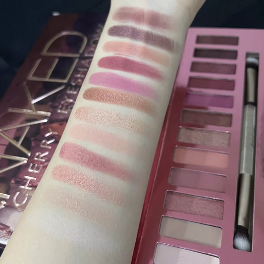 Twelve Color Shimmer Eyeshadow Palette