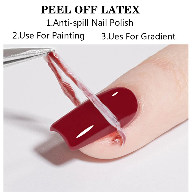 Protective Peel-Off Nail Latex