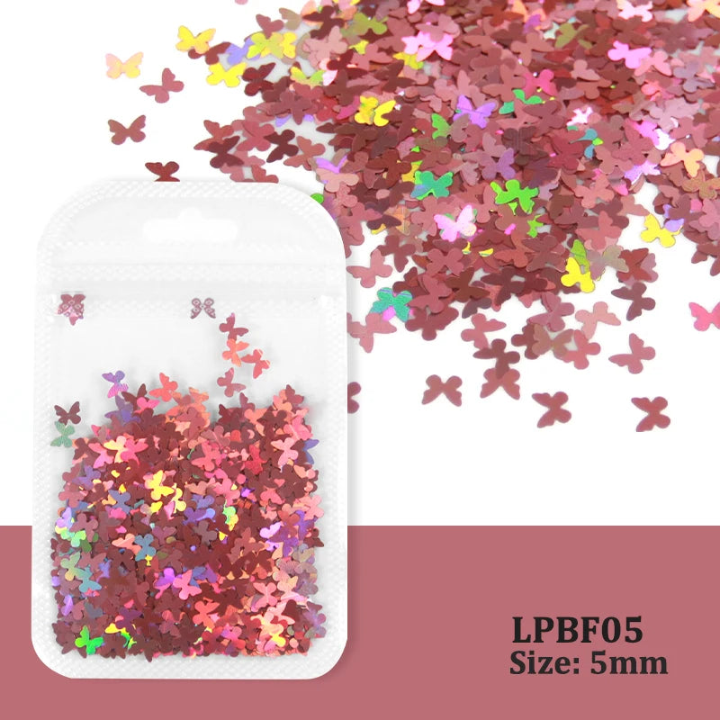 Holographic Nail Glitter Flakes