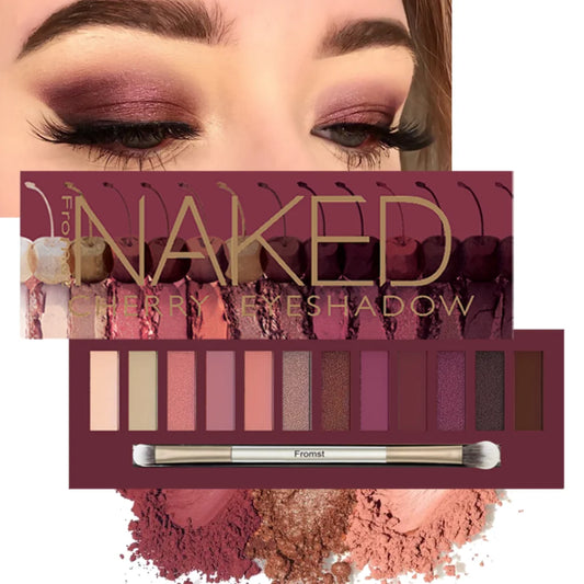 Twelve Color Shimmer Eyeshadow Palette