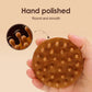 Sandalwood Massage Comb Finger Ring Comb Head Meridian Comb Scalp Massager Anti-Static Wooden Brush Guasha Tool for Full Body
