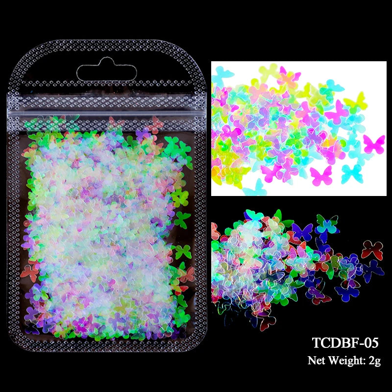 Holographic Nail Glitter Flakes