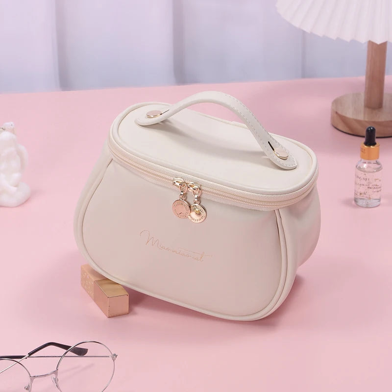 Reusable PU Leather Makeup Bag