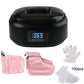 200W Wax Heater Hands Feet Bath Body Hair Removal Digital Timing Melting Wax Bean Therapy Machine Men Women Spa Smooth Skin Care