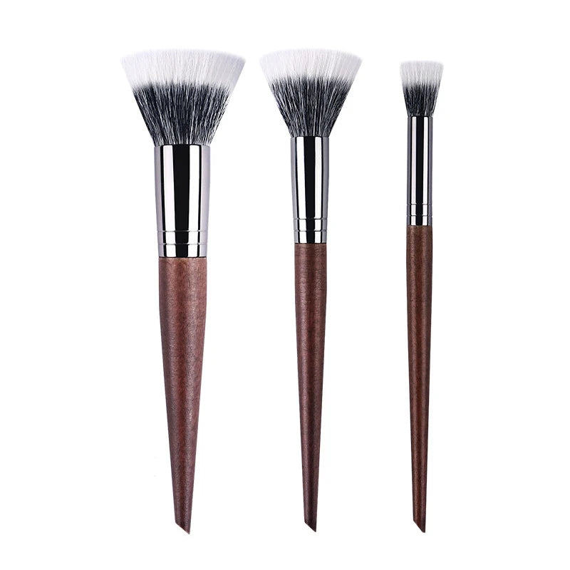 Wood Handle Contour Brush