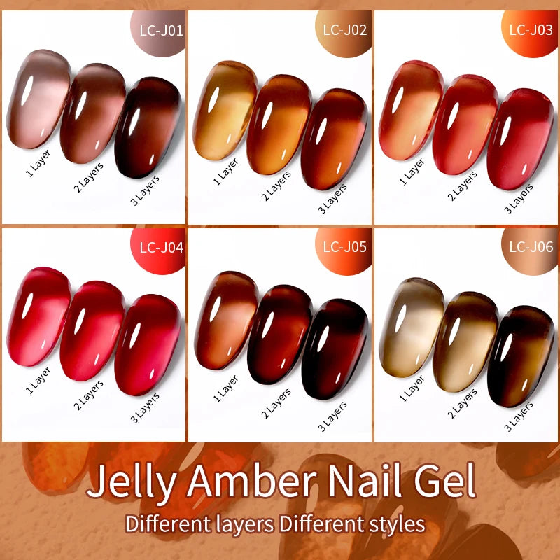 Jelly Amber Nail Gel