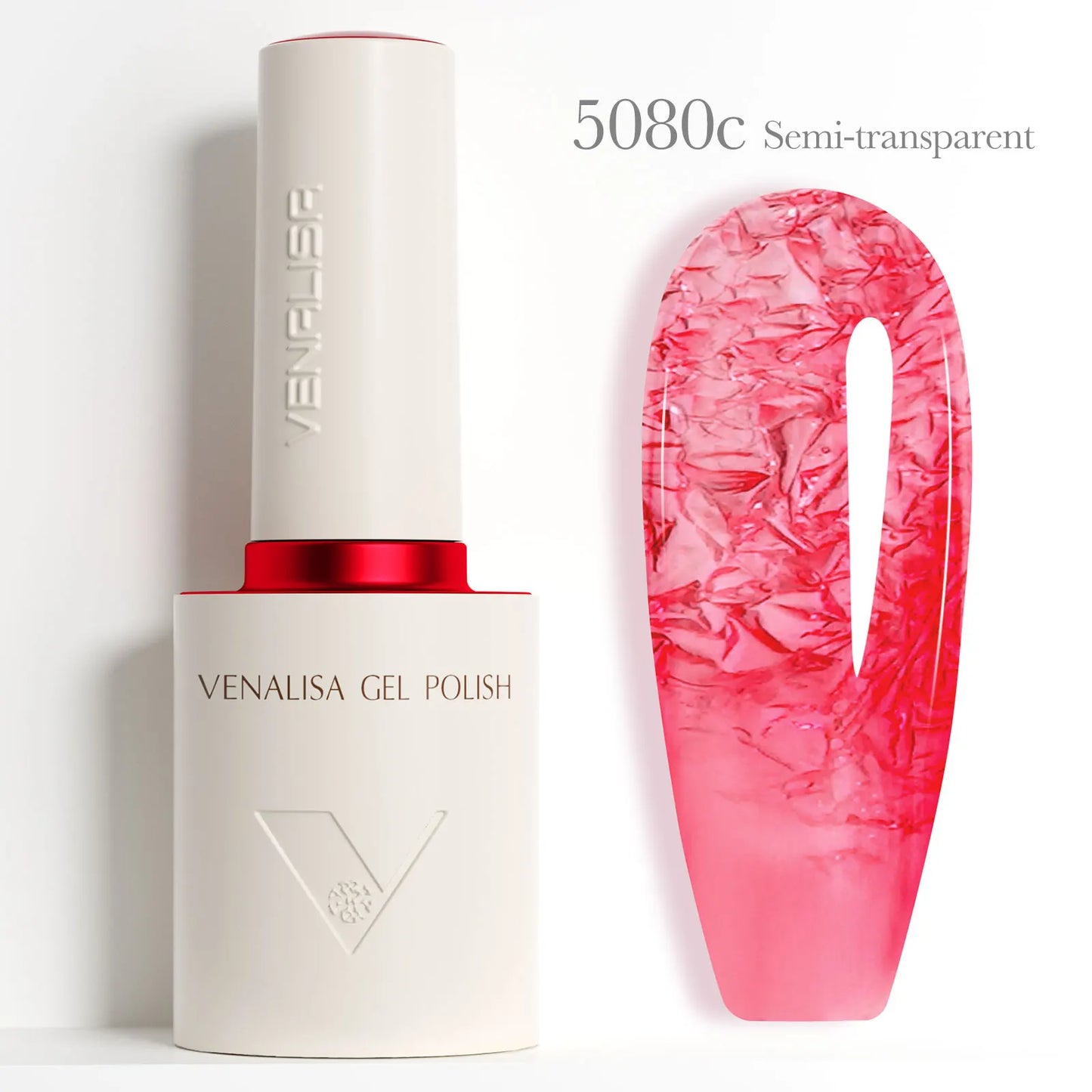 Venalisa V6 Nail Gel Polish Hema Free TPO Free Ultra Red Color Cat Eye Soak Off UV LED Semi Permanent Long Wear Diamond Top 10ml