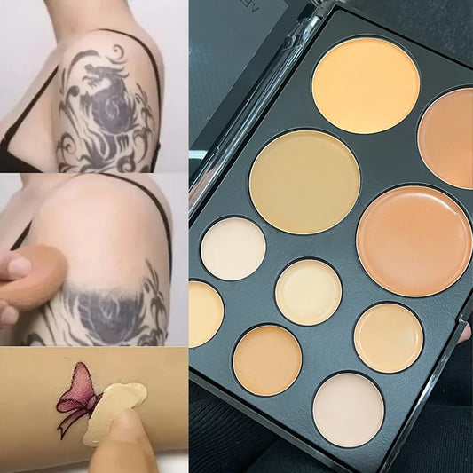 Ten-Shade Full-Coverage Concealer Palette