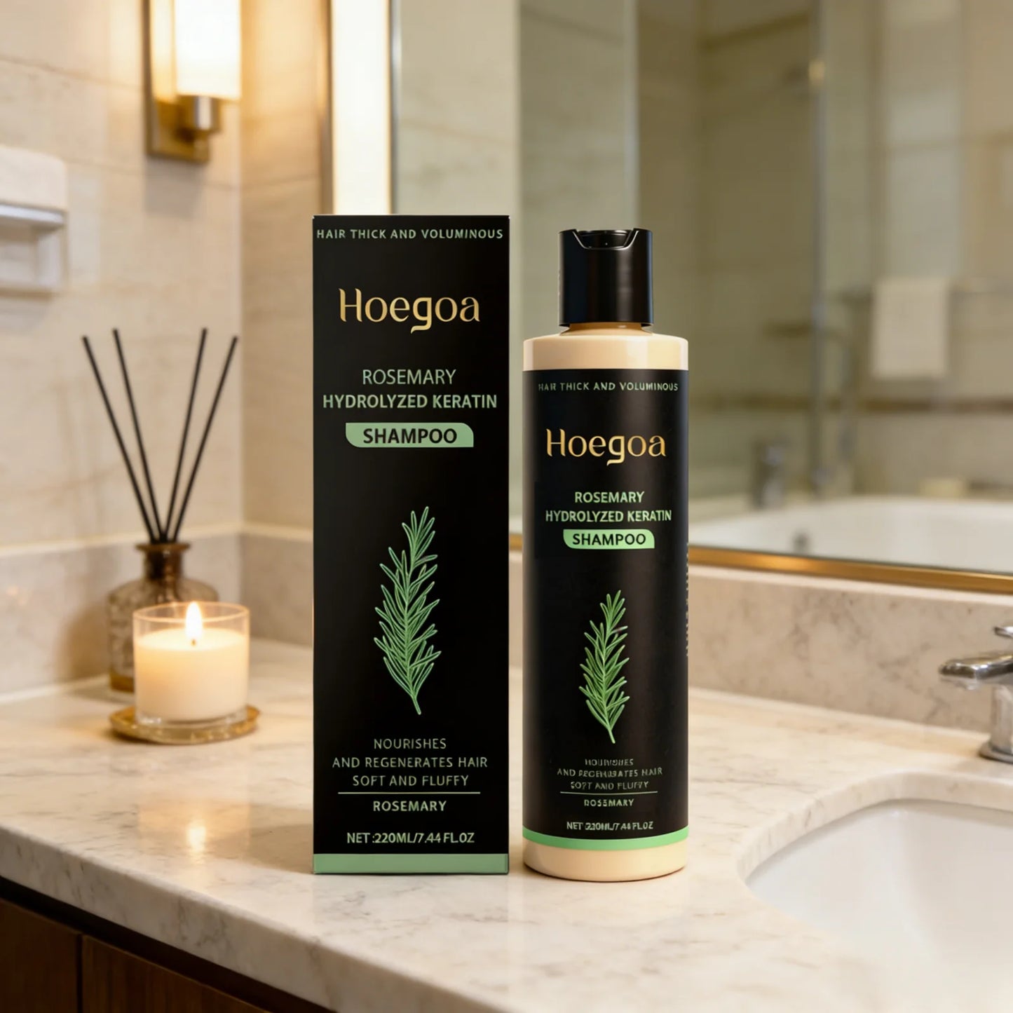 Rosemary Keratin Strengthening Shampoo