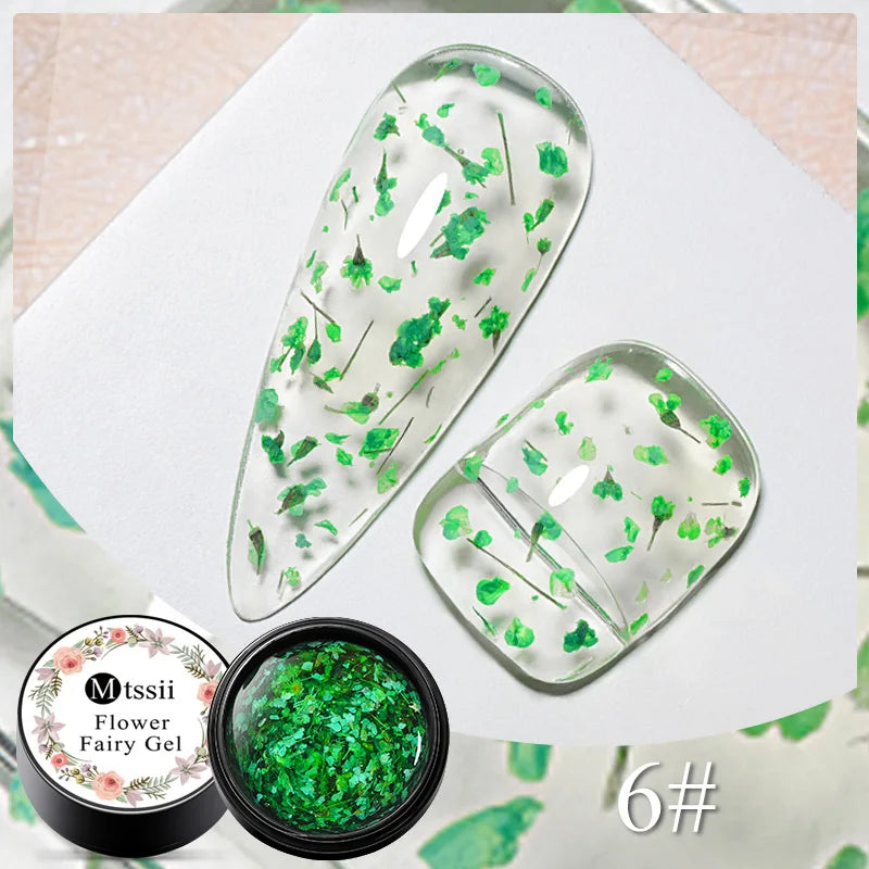 Dried Flower Gel Polish