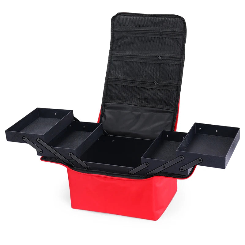 Four Tier Makeup Train Case