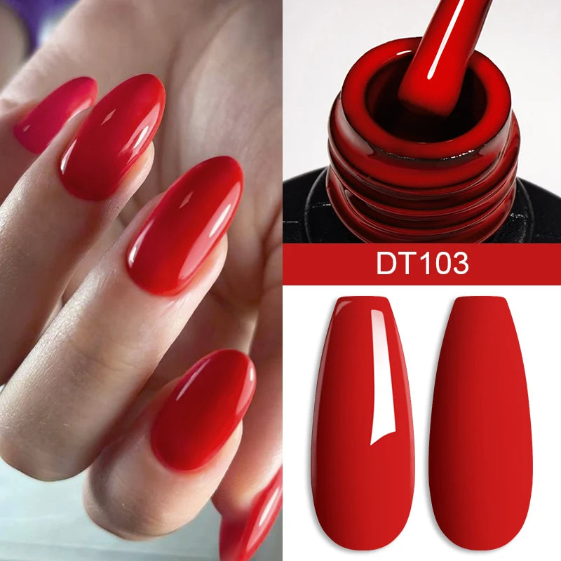 Wine Red Gel Polish