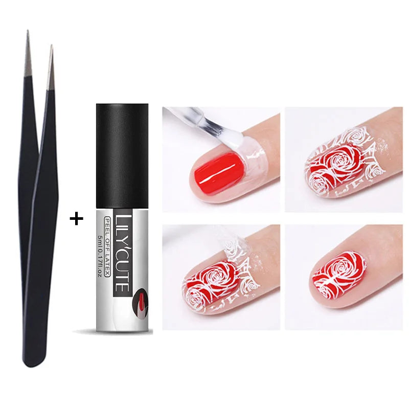 Protective Peel-Off Nail Latex