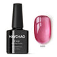 MAYCHAO Transparent Jelly Gel Nail Polish SemiPermanent Polish Soak Off UV LED Gel Art Nail Varnish Nude Collection 7.3ml DIY