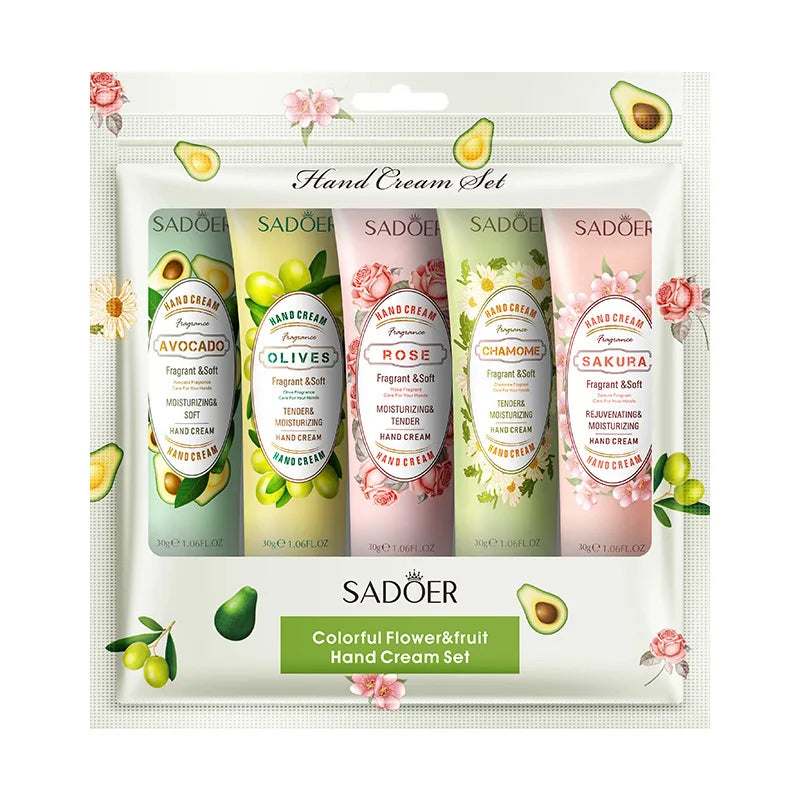 Avocado Sakura Hand Cream Set