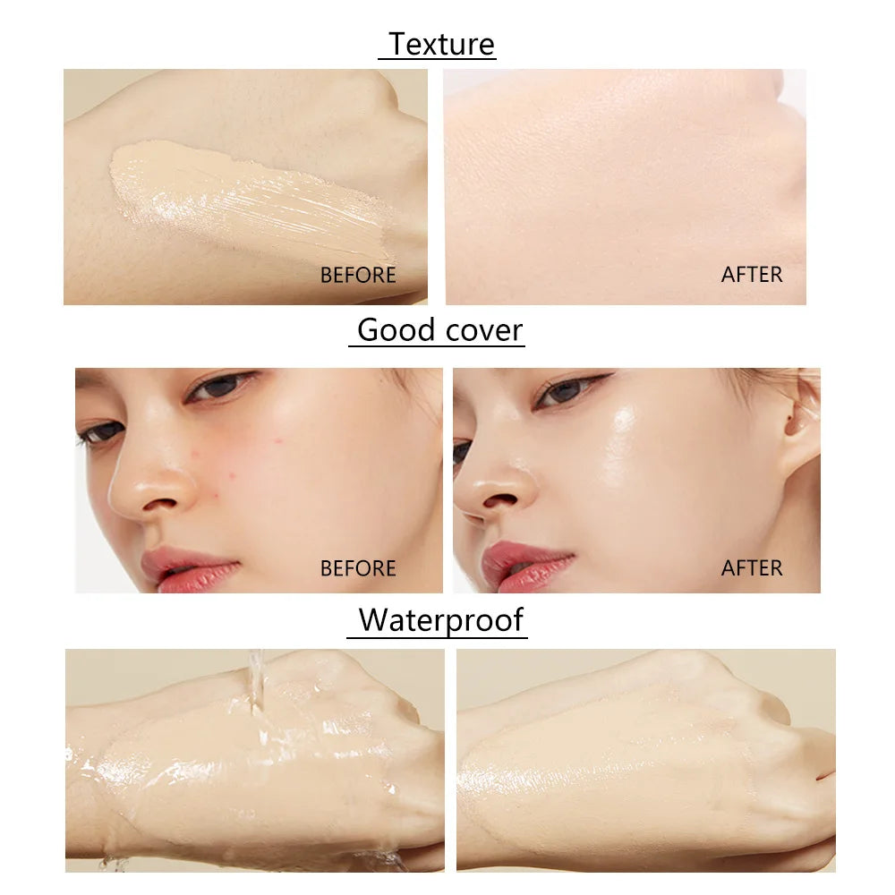 Weightless Flaw-Covering Liquid Foundation