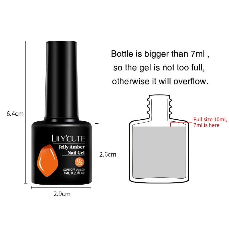 Jelly Amber Nail Gel