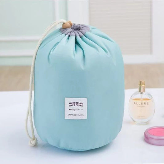 High Capacity Round Cosmetic Bag