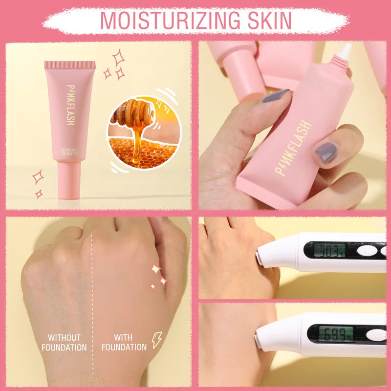 PINKFLASH Matte Control Foundation