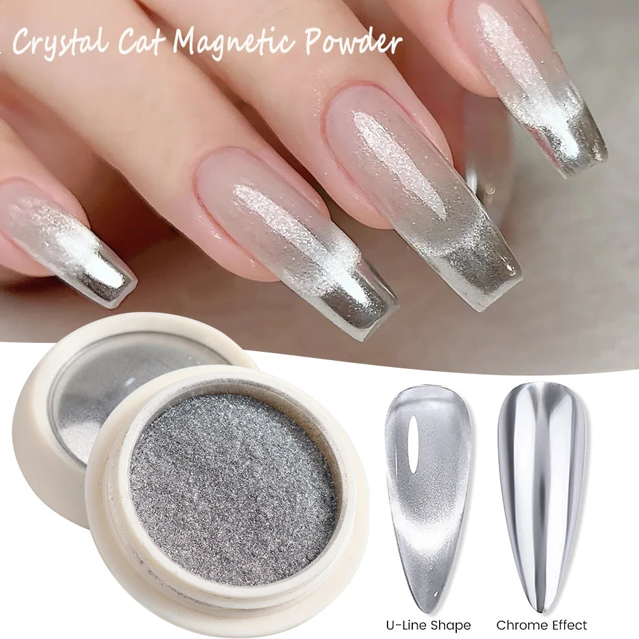 Aurora Magnetic Nail Powder