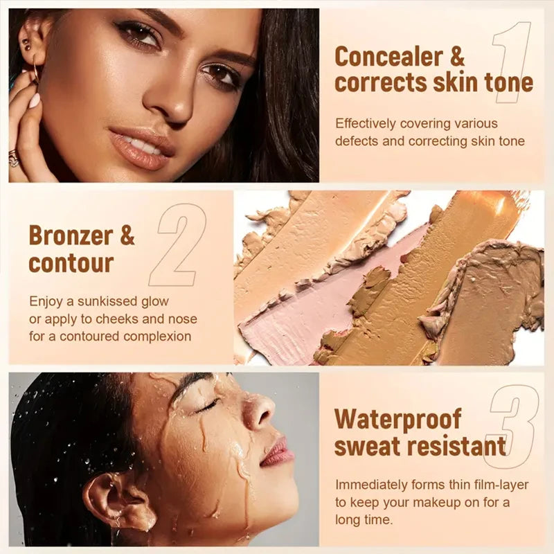 Ten-Shade Full-Coverage Concealer Palette