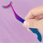 Eyelash Curler High Density Flower Grafting Eyelash Tool Seahorse Shaped Design Straight and Curved Eyelash Extension Tweezers