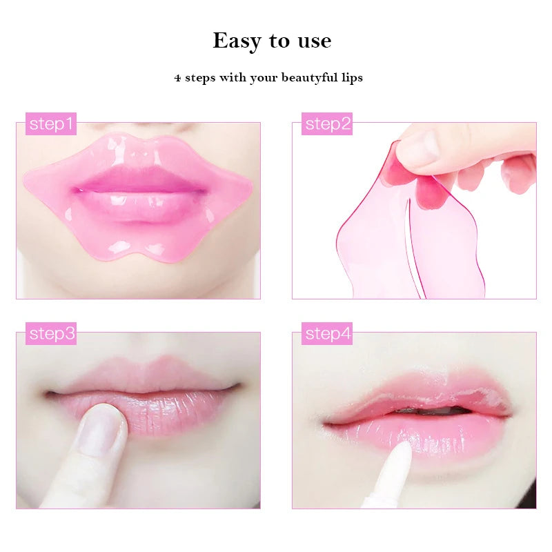 Collagen Fruit Lip Mask Set