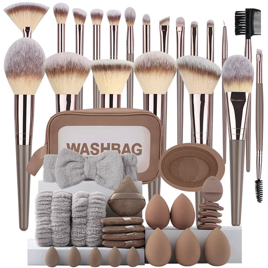 Fluffy Multi Piece Brushes