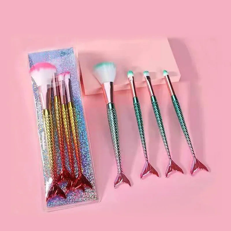 Gradient Mermaid Brush Kit