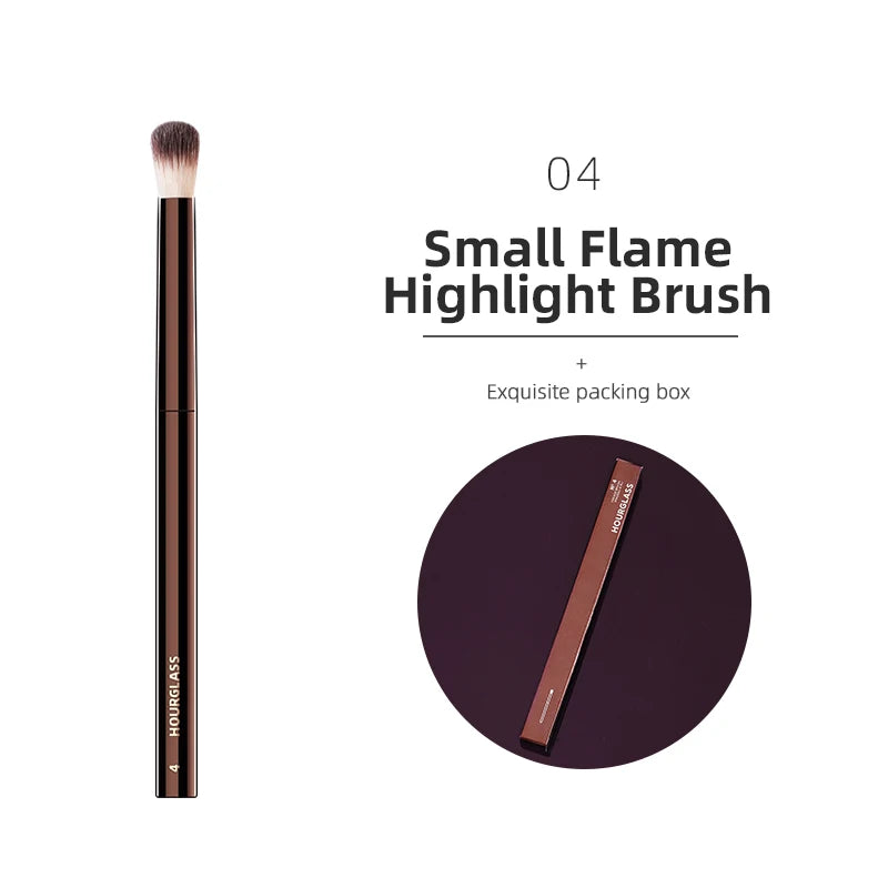 Sculpted Metal Makeup Brush