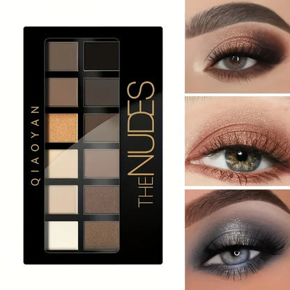 Twelve Color Matte Eyeshadow Palette