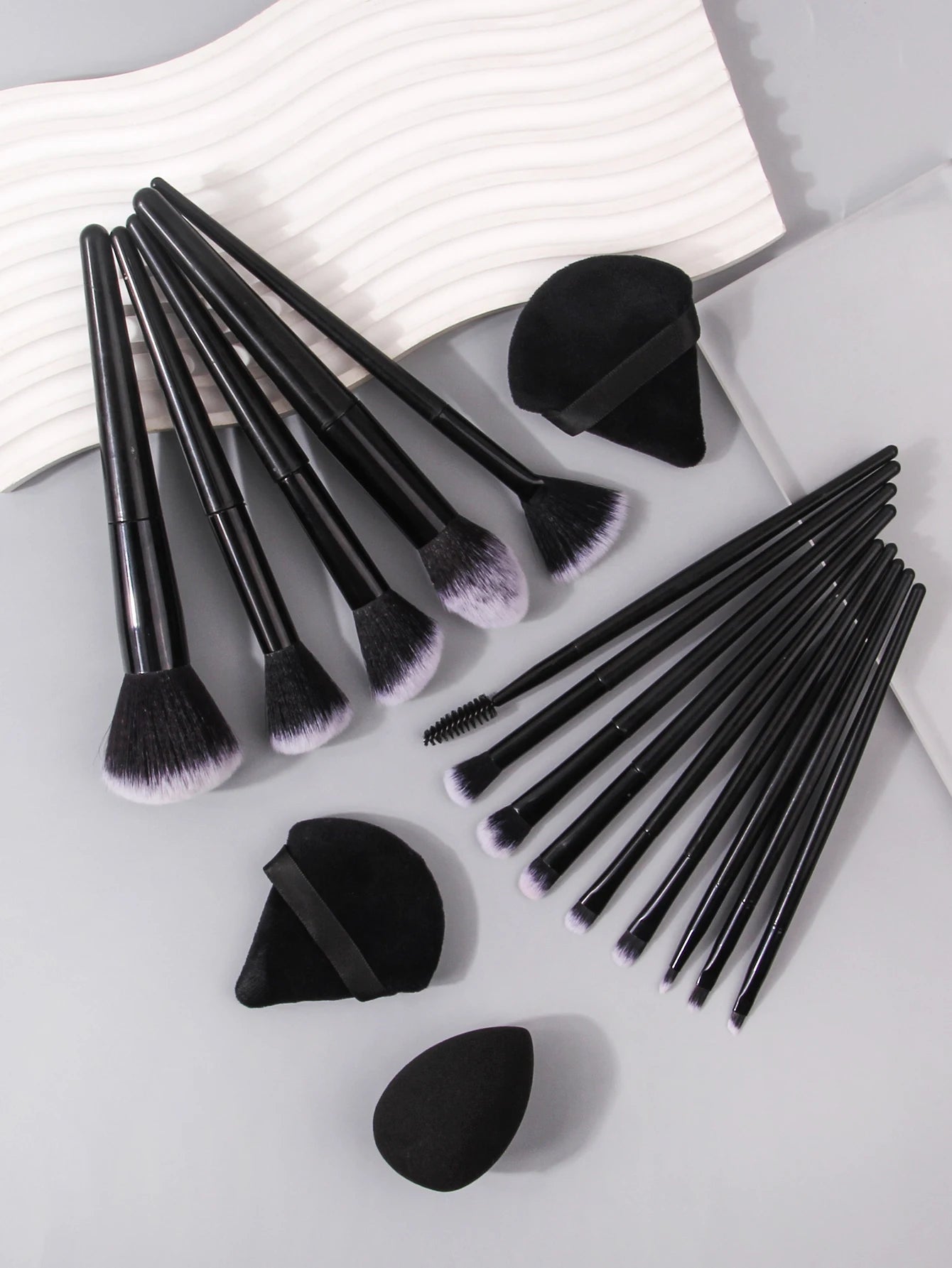 Soft Black Brush Collection