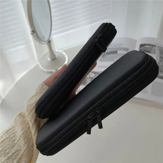 Double Zipper Makeup Brush Case