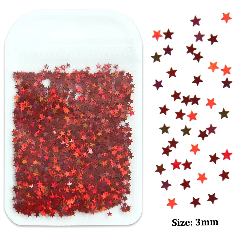 Holographic Nail Glitter Flakes