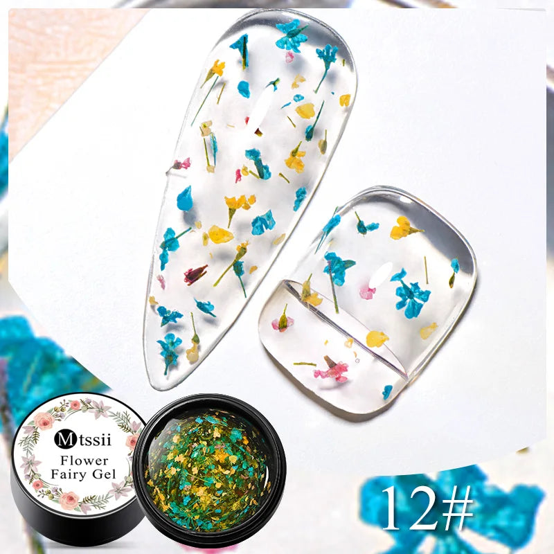 Dried Flower Gel Polish