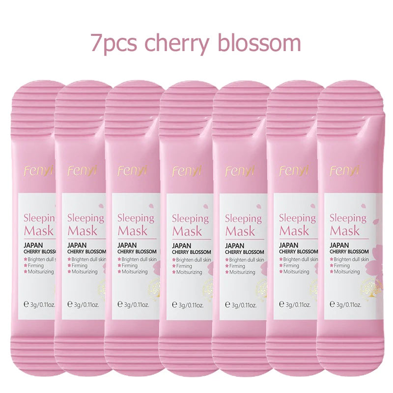 Seven Piece Sleeping Mask Set