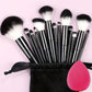 Thirteen Piece Brush Collection