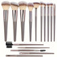 Fluffy Multi Piece Brushes