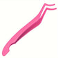 Eyelash Curler High Density Flower Grafting Eyelash Tool Seahorse Shaped Design Straight and Curved Eyelash Extension Tweezers